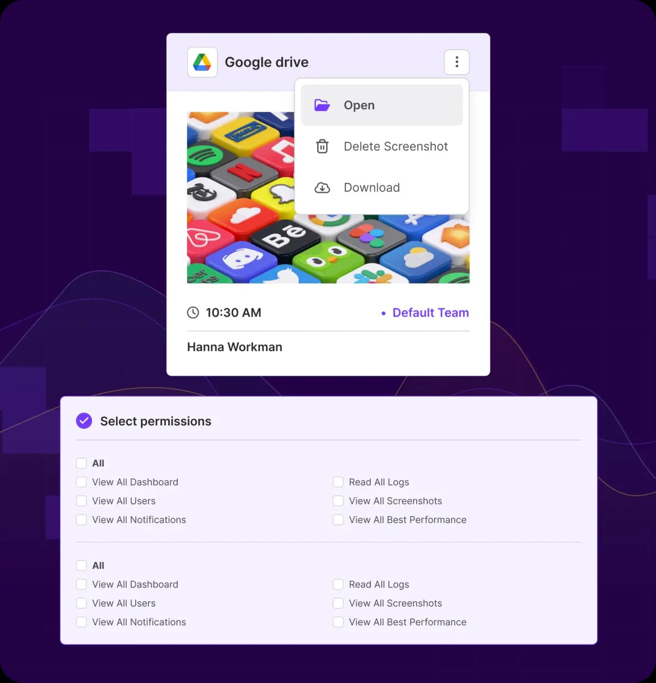 Keep Track of Apps Websites Used
